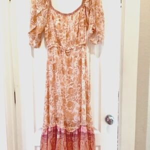 3/4-length sleeve maxi by Super Natural - size L